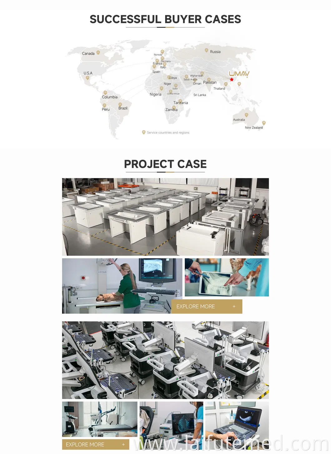 Portable Animal Veterinary Ultrasound for Medical Diagnostic Imaging Center Vet Using